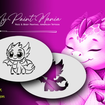 My Paint Mania Fire Whisper, the baby dragon My Paint Mania Fire Whisper, the baby dragon
